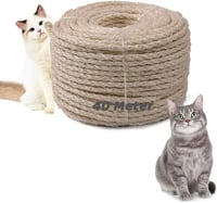Erős Sisal Kaparókötél Macskáknak - 6mm x 15m 1