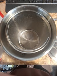 Hrniec na špargľu ZWILLING Twin Specials s pokrievkou a vložkou na scedenie, 4,5 l, 16x27 cm, indukčný, nehrdzavejúca oceľ, strieborný, použitý 4