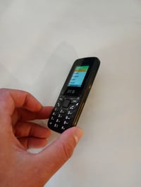 Telefon mobil SPC Talk 2 4G cu cameră foto și radio FM, negru, difuzor puternic, de buzunar, utilizat 3