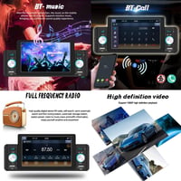 BOOMBOOST 1Din Autórádió 5" Érintőképernyővel - Apple CarPlay, Android Auto, Bluetooth Kihangosító, USB, FM, Kormányvezérlés, Tükrözés 4