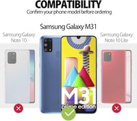 Samsung Galaxy M31 Nyakba Akasztható TPU Tok - MyGadget Fekete Védőtok Pánttal 2