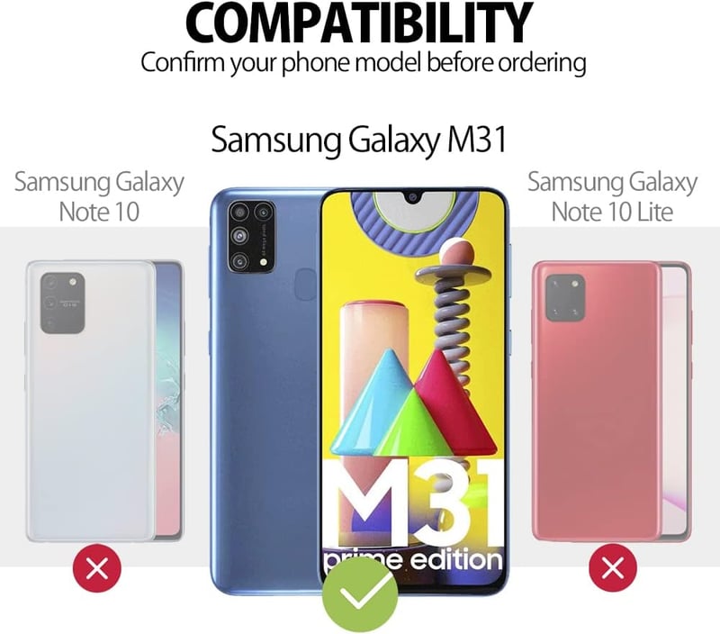Samsung Galaxy M31 Nyakba Akasztható TPU Tok - MyGadget Fekete Védőtok Pánttal