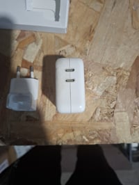 Apple 35 W-os kettős USB-C port hálózati adapter töltő — hibás, alkatrésznek: törött, működésképtelen darab (állapot: lásd a 2. képet) 3