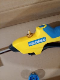 Gloria Thermoflamm Professional E+ Turbo Set Gázégő Gyomirtó — hibás, részben működik: sérült szelep a gombban (állapot: lásd a 2. képet) 2