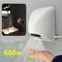 Wincal Automata Kézszárító 600W - Gyors Elektromos Kézszárító Készülék 35-60°C Hőmérséklettel, Intelligens Vezérléssel Otthonra, Hotelekbe,  3