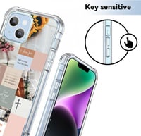 Apple iPhone 14 Szilikon Tok Bibliai Idézetekkel 4