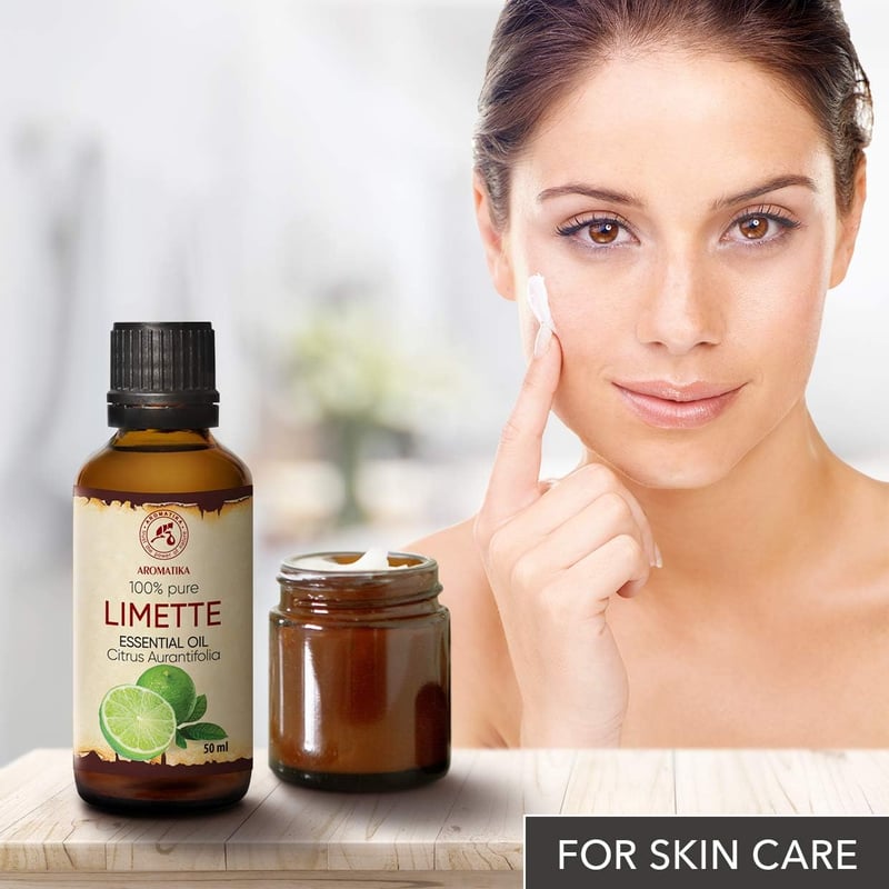 Tiszta Lime Illóolaj 50ml - Aromaterápiás Diffúzorhoz és Bőrápoláshoz