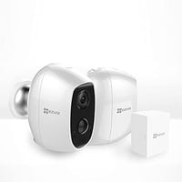 EZVIZ C3A Vezeték Nélküli Kültéri Biztonsági Kamera 1080P Felbontással, 5500 mAh Akkumulátorral, Mozgásérzékelővel és Kétirányú Hanggal, IP6 2
