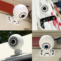 GreenAuto AHD 1080P Vízálló Éjjellátó Tolatókamera Lakóautókhoz és Teherautókhoz 4