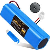 CITYORK 5600 mAh Li-Ion Pótakkumulátor Proscenic M7/M8 Pro, Roidmi Eve Plus, Viomi S9, Neabot N1/N2, Tesvor M1 Robotporszívókhoz, 14.4V 1