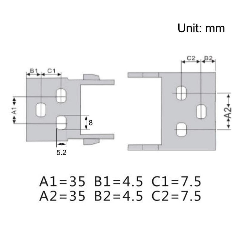Befenybay R28 Fekete Műanyag Rugalmas Húzólánc 1m, 18x50mm