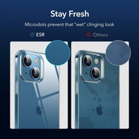iPhone 13 Átlátszó Vékony Szilikon Védőtok - Ütésálló 9