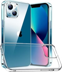 iPhone 13 Átlátszó Ütésálló Szilikon Védőtok 1