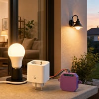 Smart Home početni set: 1x E27 pametna žarulja + 1x WiFi pametna utičnica + 1x pametni relej s mjeračem 1