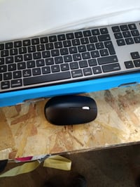 Tastatură și mouse Bluetooth OMOTON KB515 pentru Mac, QWERTZ wireless, gri (Room Grey) - Fără stick (stare: vezi a 2-a imagine) 2
