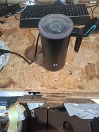 Spumant de lapte electric 4 în 1 Ovetedot, 400 ml, Negru — defect, pentru piese: aparat nefuncțional (stare: vezi a 2-a imagine) 2