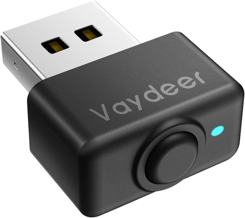 VAYDEER USB Egérmozgató 3 Módú Kapcsolóval - Ébren Tartja a Számítógépet