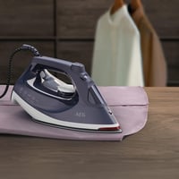 AEG 2400W Gőzölős Vasaló 160g Gőzlökés Önmegtisztító Funkció Kék-Fehér 6