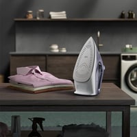 AEG 2400W Gőzölős Vasaló 160g Gőzlökés Önmegtisztító Funkció Kék-Fehér 9