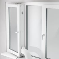 AEG AWKIT5 ablaktömítő készlet hordozható klímákhoz, 15 cm csőátmérő - szürke-fehér 7
