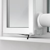 AEG AWKIT5 ablaktömítő készlet hordozható klímákhoz, 15 cm csőátmérő - szürke-fehér 8