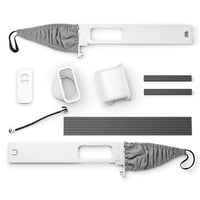 AEG AWKIT5 ablaktömítő készlet hordozható klímákhoz, 15 cm csőátmérő - szürke-fehér 9