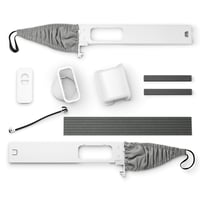 AEG AWKIT5 ablaktömítő készlet hordozható klímákhoz, 15 cm csőátmérő - szürke-fehér 5
