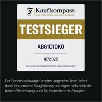 Aspirator cu sac AEG Clean 6000 AB61C1OKO Öko, 850 W, 3,5 L, cablu 12 m, tub telescopic din oțel inoxidabil, 65% material reciclat, roți XL 3