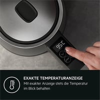 AEG Deli 5 Vízforraló 1,7L 2400W 5 Hőfok Beállítás Rozsdamentes Acél 6