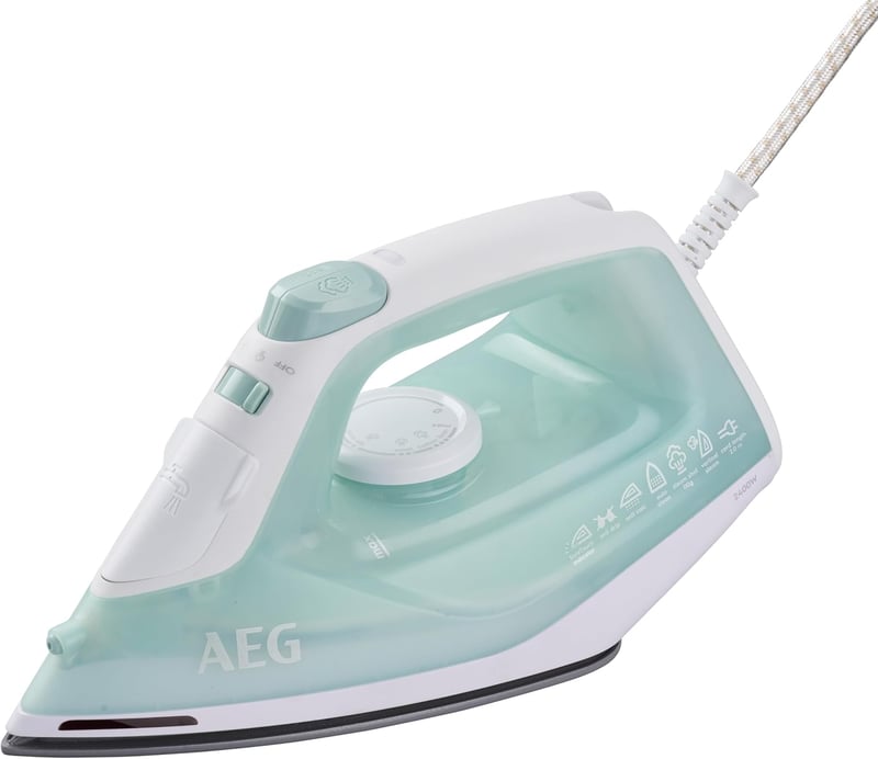 AEG gőzölős vasaló gőzlöket 30g/perc fehér-zöld 250ml tartály