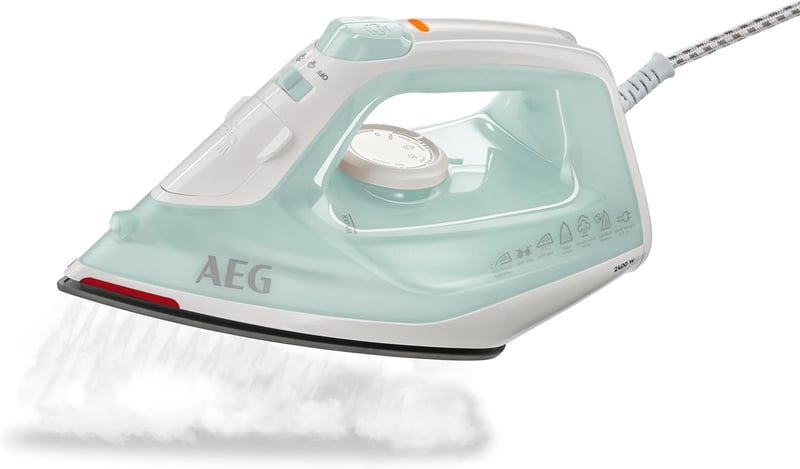 AEG gőzölős vasaló gőzlöket 30g/perc fehér-zöld 250ml tartály