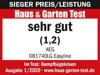 AEG gőzölős vasaló gőzlöket 30g/perc fehér-zöld 250ml tartály 9