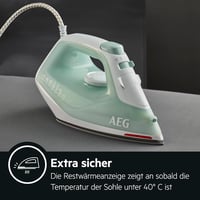 AEG gőzölős vasaló gőzlöket 30g/perc fehér-zöld 250ml tartály 5