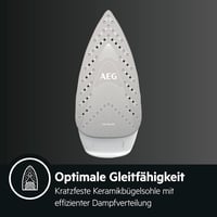 AEG gőzölős vasaló gőzlöket 30g/perc fehér-zöld 250ml tartály 3