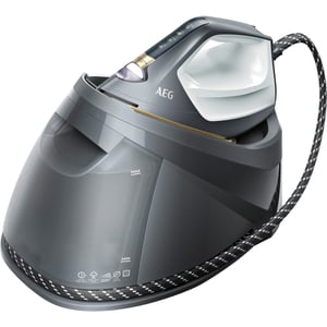 Stație de călcat cu abur AEG ST8-1-8EGM - Ecran tactil, presiune abur 7,5 bari, jet de abur 400 g, rezervor de apă 1,2 L, talpă rezistentă la zgârieturi, 4 programe de călcare