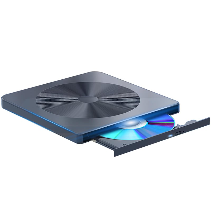 Aelrsoch prenosná externá Blu-ray mechanika USB 3.0 a Type-C, 4K, Win7/8/10/11