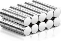 Aenienoe 100db Mini Neodímium Mágnes 3x1mm Erős Kerek Mágneses Tábla Hűtőszekrény 1