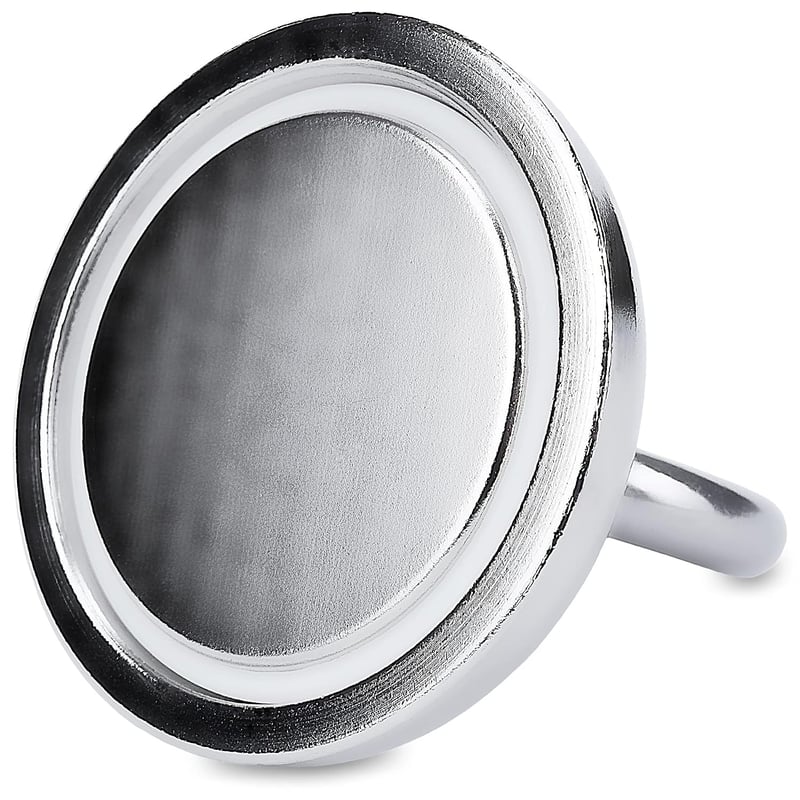 SENSEI 2 Erős Neodímium Mágnes 50 kg Teherbírás 36 mm Acél Karikával