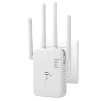 Aenxwa 1200 Mbit/s WiFi Zosilňovač Signálu, 5G & 2.4G Dual Band Repeater, s LAN Pripojením, 360° Pokrytie, pre 35 Zariadení, do 9200m² 1