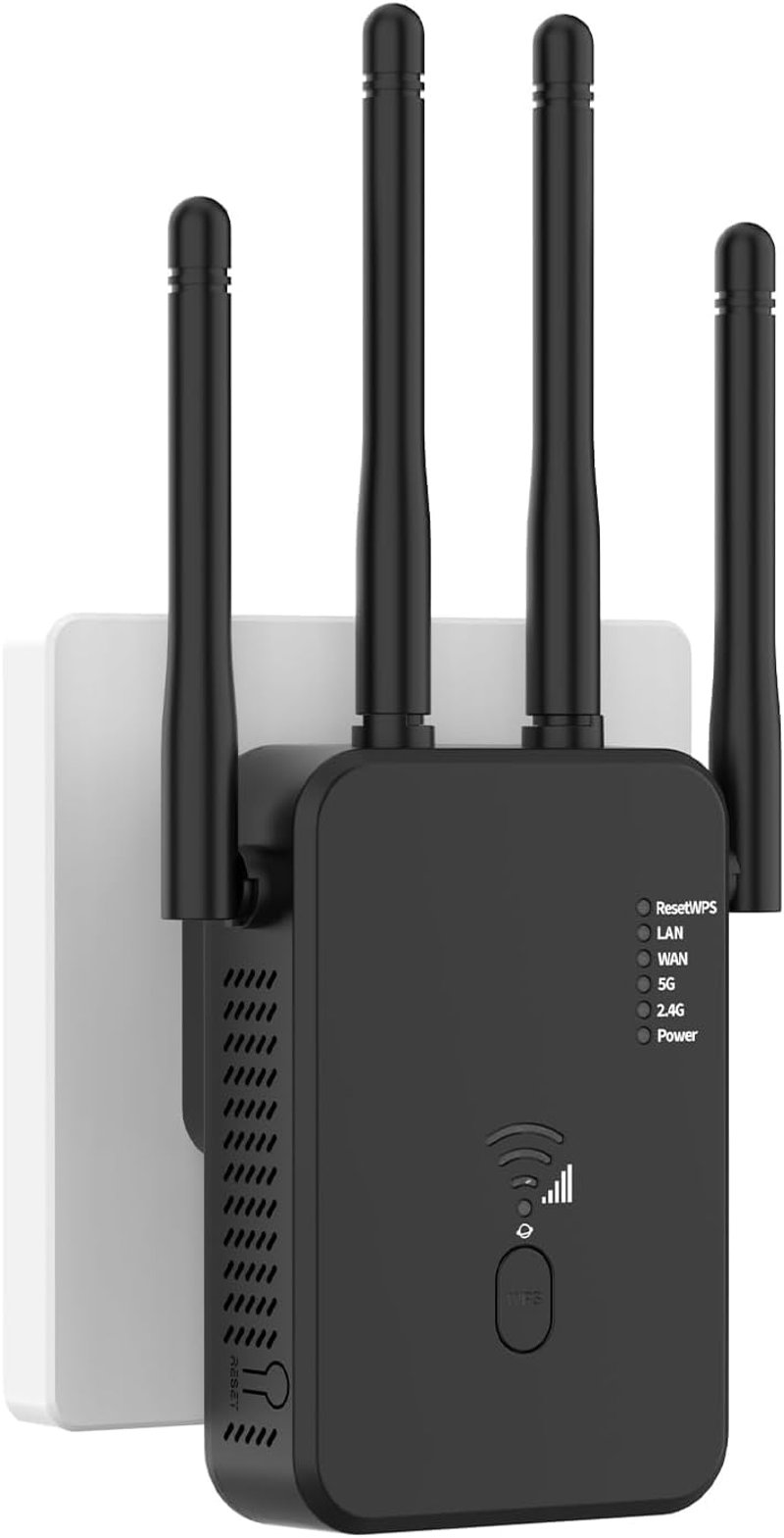 Aenxwa 1200 Mbps WiFi erősítő, dual-band 2,4 GHz + 5 GHz, 4 antenna, router/access point mód