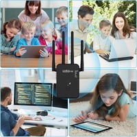 Aenxwa 1200 Mbps WiFi erősítő, dual-band 2,4 GHz + 5 GHz, 4 antenna, router/access point mód 7