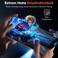 Folie de protecție a ecranului cu funcție de confidențialitate Aerku pentru Samsung Galaxy A56 5G - 2 buc. Sticlă securizată anti-spy, 9H, rezistentă la zgârieturi, protecție anti-amprentă 8