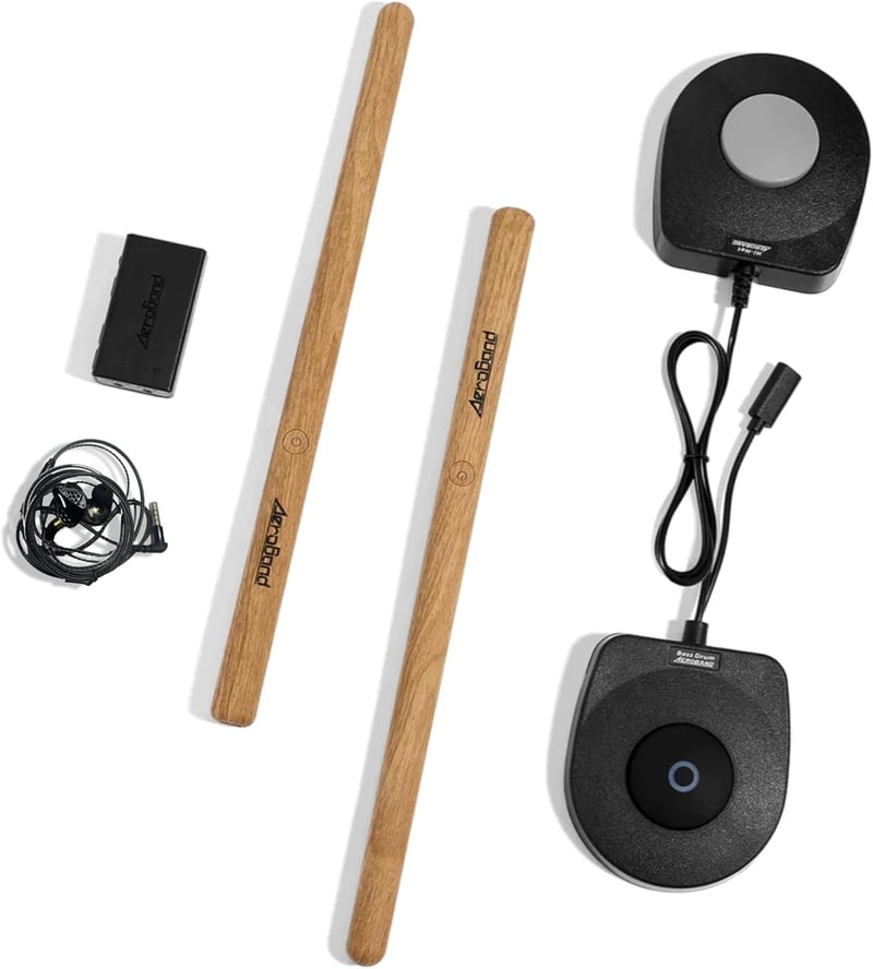 AeroBand PocketDrum2 MAX elektronikus dobszett 2024, légütős dobok USB MIDI
