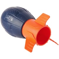 Aerobie Super Sonic Fin loptička na hádzanie – Mäkká aerodynamická vonkajšia hračka pre deti aj dospelých od 8 rokov, modro-oranžová 6