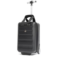 Aerolite Ryanair Priority Set Kofera s Tvrdom Ljuskom, Lagan, Ekološki prihvatljiv, Kabinski Kofer s 2 Kotača, 55x40x20cm + 40x20x25cm, Crni 1