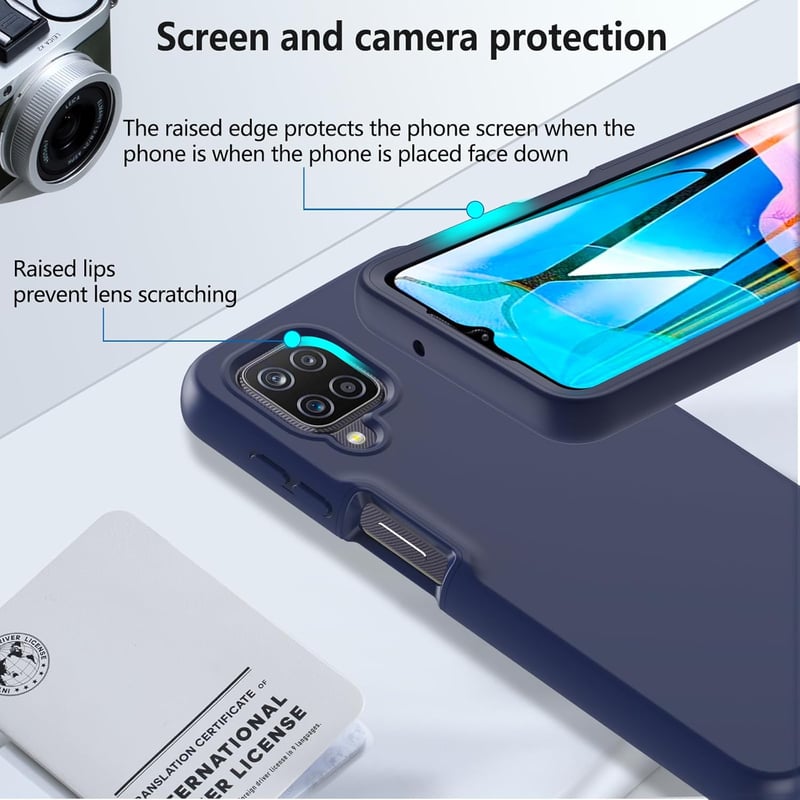 Samsung Galaxy A72 360 fokos ütésálló tok beépített kijelzővédővel