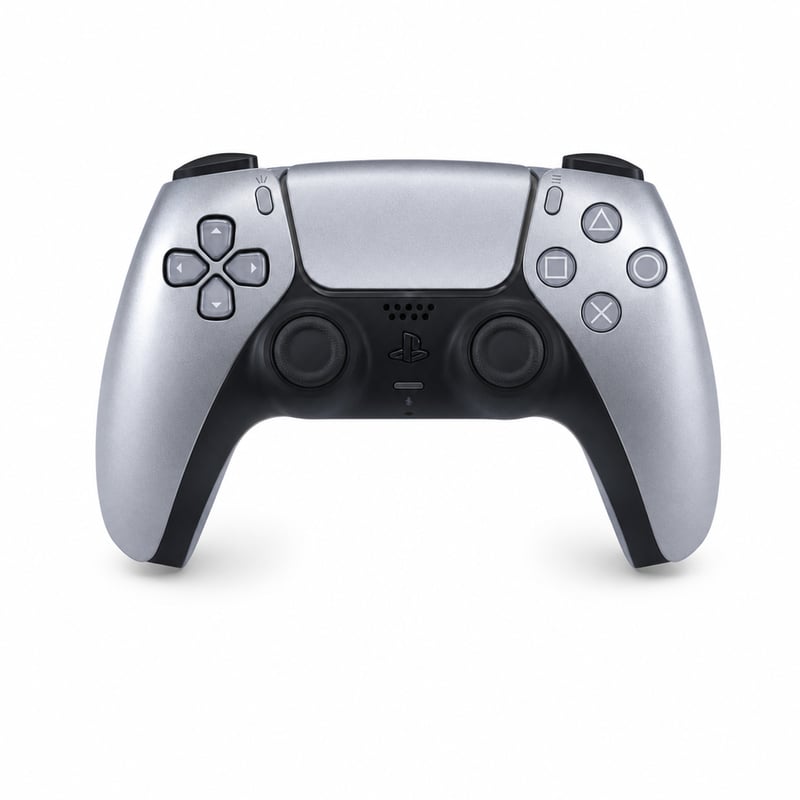 Bezdrôtový ovládač Sony PlayStation DualSense PS5 Sterling — chybný, na súčiastky: ovládač je v skrate (stav: pozri 2. obrázok)