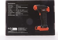 ThiEYE 20V akkus kompresszor, 150PSI, 10000mAh, autógumi fújó, LED-es 9