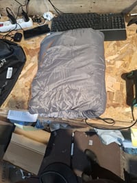 KingCamp vreća za spavanje i jastuk za pse 110x70 cm, vodootporno, perivo, mekani ležaj za pse za kampiranje, planinarenje i putovanja, rabljeno stanje 2