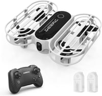 DEERC D11 Mini Drón Gyerekeknek - LED Quadkopter 3D Flip Funkcióval, Magasságtartással, 3 Sebességgel, 24 Perces Repülési Idővel, Fiúknak és 1